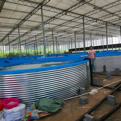 Large Portable Commercial Fish Tanks For Fish Breeding Manufacturer