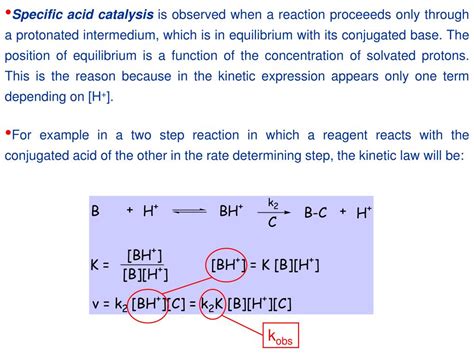 PPT CATALYSIS BY ACIDS AND BASES PowerPoint Presentation Free