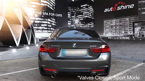 BMW F32 435i XDrive W Armytrix Valvetronic Exhaust Auto Shine