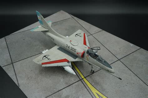 Argentine Douglas A 4q Skyhawk 172 Rmodelmakers