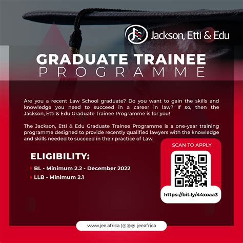 Graduate Trainee Program Jackson Etti Edu