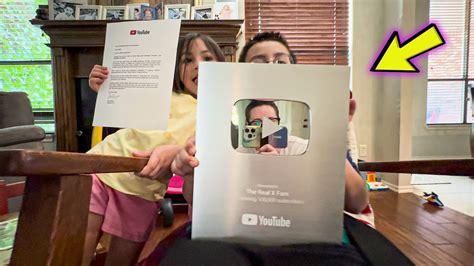 Unboxing Our Silver Play Button Youtube