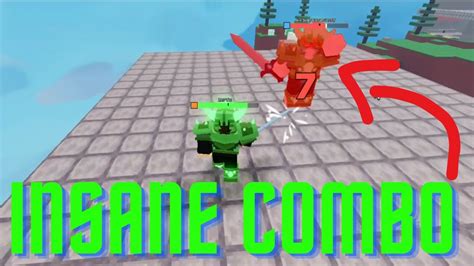 The Best Combo I Have Done In Roblox Bedwars Clips Youtube