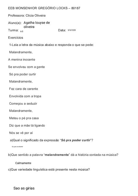 Exercícios Sobre Trabalho Formal E Informal Gabarito REVOEDUCA