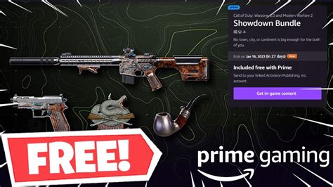 Warzone Mw Free Showdown Bundle How To Get Prime Gaming