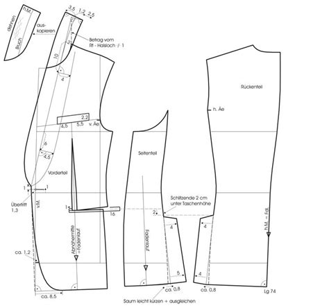 Suit Jacket Sewing Pattern