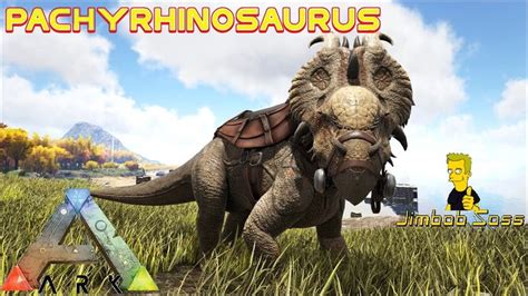 Ark Pachyrhinosaurus Tame Ark Ark Survival Evolved Dinosaur