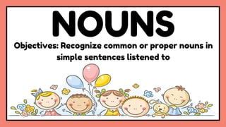 Proper Nouns English Presentation Colorful Cartoon Children (1).pptx