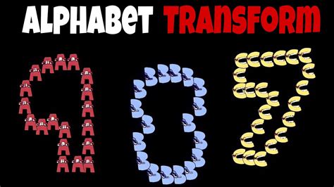 Number Lore Snakes Transform From Alphabet Lore Letters 9 1 YouTube