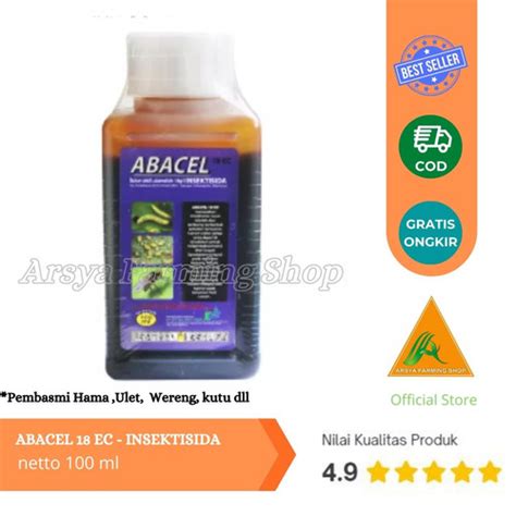 Jual Insektisida Abacel 18 EC 100 Ml Obat Hama Thrips Pada Tanaman