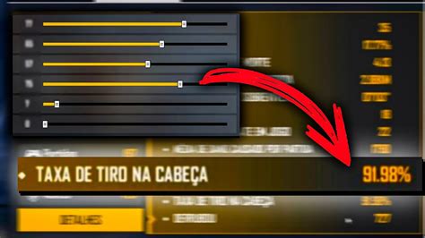 Sensibilidade Free Fire Nova AtualizaÇÂo A Melhor Sensibilidade Para