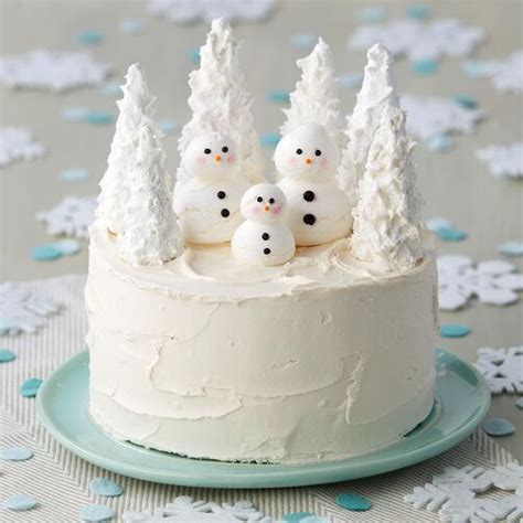 25 Winter Cake Ideas Best Winter Wonderland Cake Recipes Winter