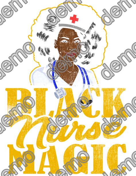 Black Nurse Magic Black Pride T T Shirt Bobotemp