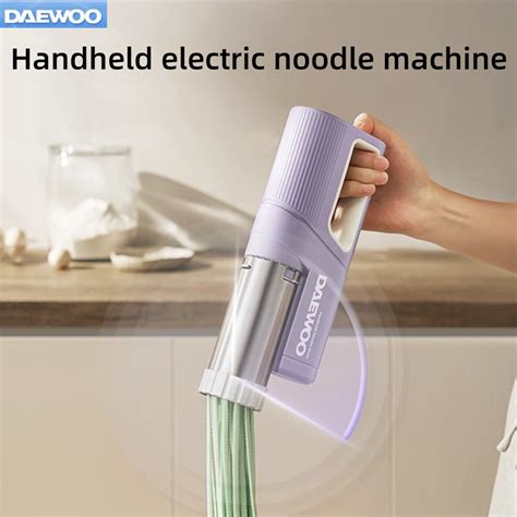 Daewoo Handheld Wireless Electric Noodle Pressing Machine Mt