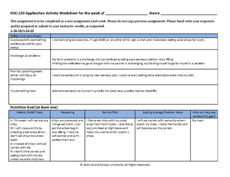 Application Act Nutrition Activity Nsc Application Activity