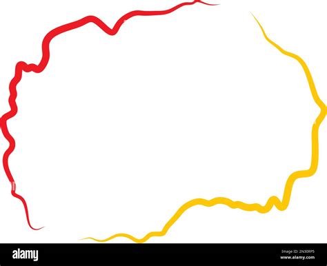 Mazedonien karte vektor Fotos und Bildmaterial in hoher Auflösung Alamy