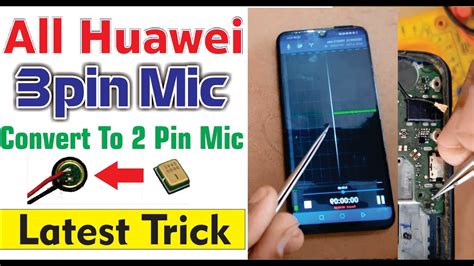 All Huawei Mic Problem Solution All Digital Mic To Pin Universal Mic