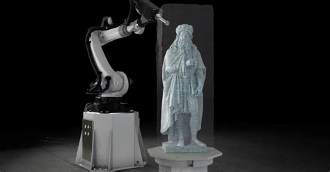 Italy Invents Robot That Carves Sculptures Out of Marble Like Michelangelo