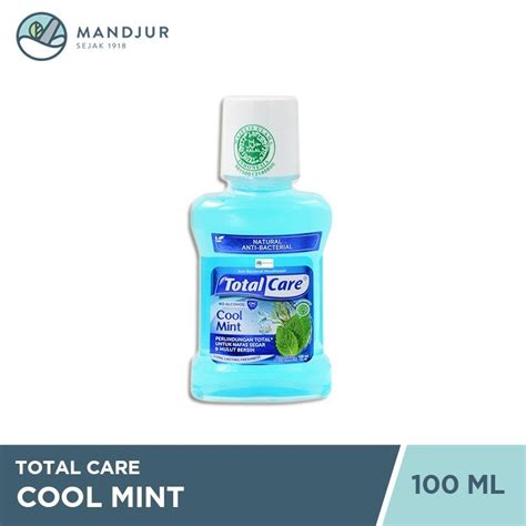 Jual Total Care Mouthwash Cool Mint Ml Obat Kumur Penghilang Bau