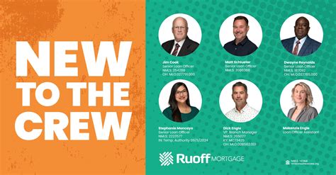 Ruoff Mortgage Welcomes New Loan Officers In June