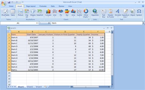 Insert And Create A Chart Chart Edit Chart Microsoft Office Excel