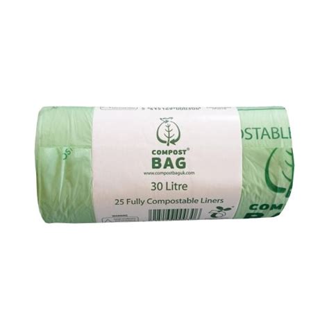 Litre X Compostbag Compostable Biodegradable Food Waste Bin Liner