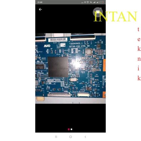 Jual TCON T CON TICON BOARD LOGIC TV LED SAMSUNG UA 32F6400 AM 32