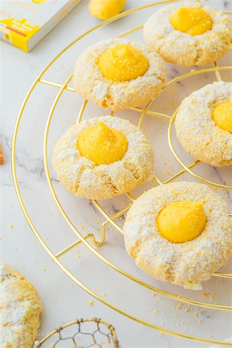 Biscuits Craquel S Au Citron Et Lemon Curd Aux D Lices Du Palais