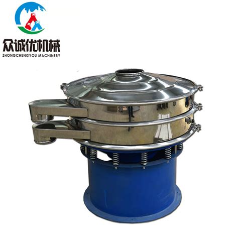 Rotary Cereal Powder Rice Cocoa Bean Grading Vibrating Sieve Machine