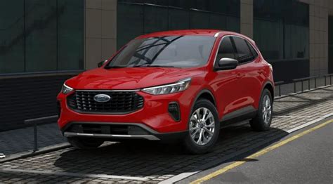 2024 Ford Escape Adds New Race Red Color First Look