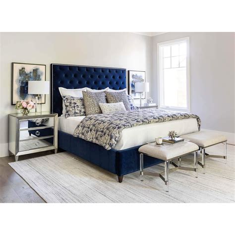 Modern blue themed bed room ideas – Artofit