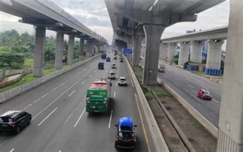 Data Kendaraan Keluar Masuk Jakarta Via Tol Cikupa Dan Merak Dibeberkan