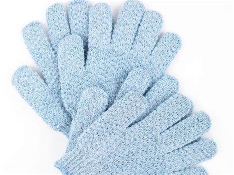 Slick Exfoliating Gloves Pcs Skin Exfoliator For Body Shower Gloves