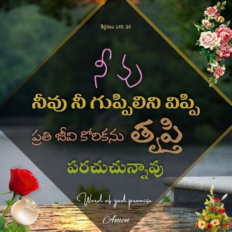 Pin By Shiloh Shiloh On Today God S Promise Bible Quotes Telugu Word