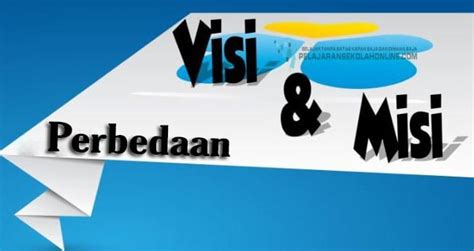 Contoh Visi Dan Misi Pengertian Manfaat Perbedaan Visi