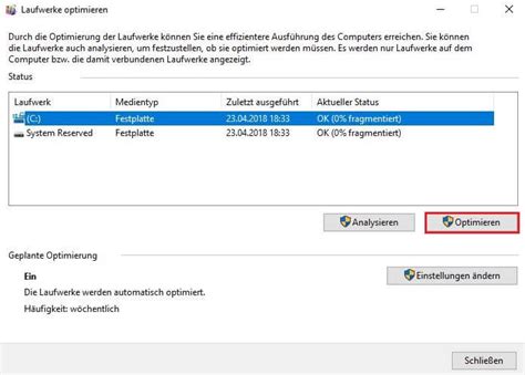 Festplatte Defragmentieren In Windows Expertiger Computerhilfe