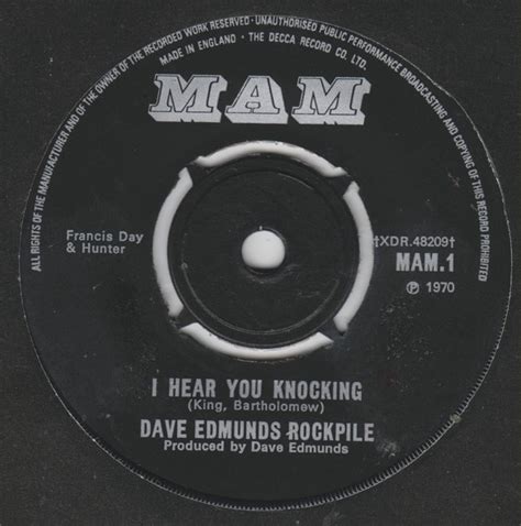 Dave Edmunds Rockpile – I Hear You Knocking (1970, Vinyl) - Discogs