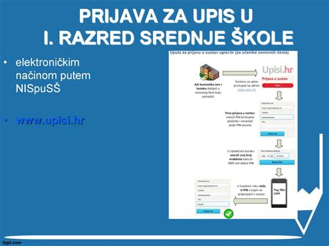 Upisi U I Razred Srednje Kole Ppt