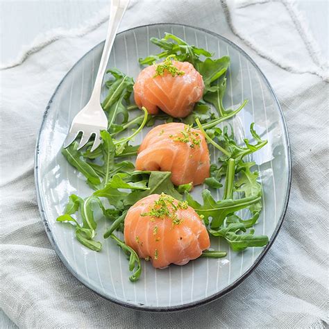 Zalmbonbons Gevuld Met Romige En Frisse Garnalen Leuke Recepten