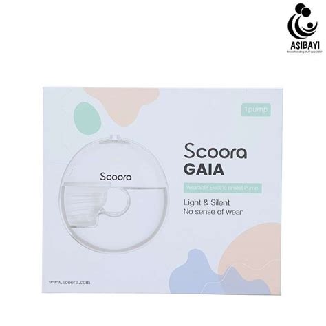 Promo Scoora GAIA Wearable Electric Breastpump Pompa ASI Handsfree