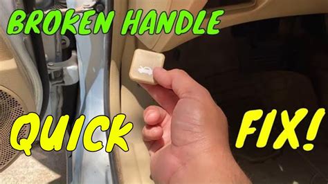 Honda Broken Hood Release Handle Replacement Youtube