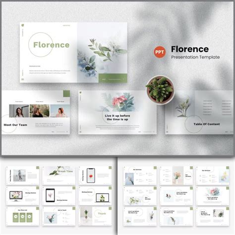 Flower - Powerpoint Template | Master Bundles