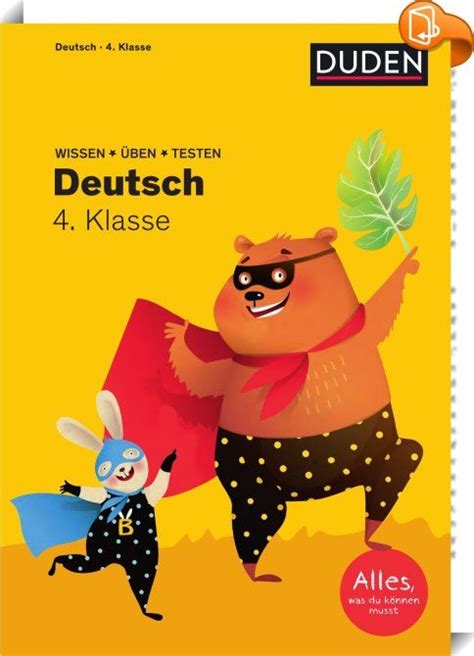 Wissen Üben Testen Deutsch 4 Klasse Alles was du kannst musst