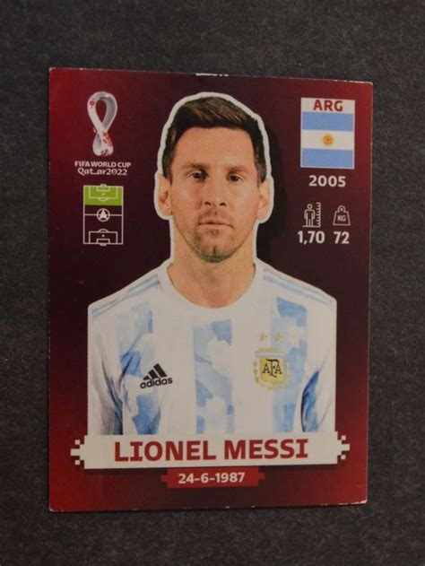 Panini Wm Lionel Messi Kaufen Auf Ricardo