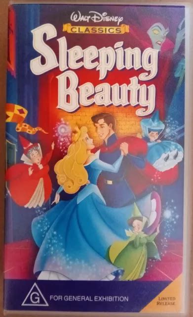 Walt Disney Classics Sleeping Beauty Video Cassette Pal Limited Ed