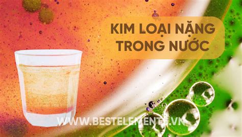 Kim Loại Nặng Trong Nước Máy Lọc Không Khí Cho Gia đình Văn Phòng