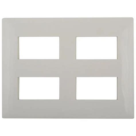 Polycarbonate White Anchor Switch Plate Module Size Module At Best