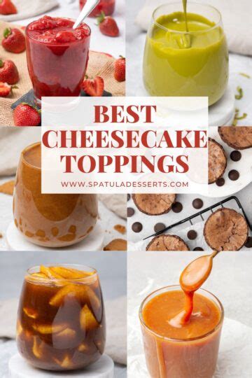 Top Best Cheesecake Toppings Spatula Desserts