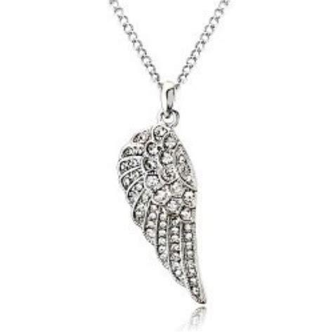 Crystal Angel Wing Necklace - Elegant and Stylish