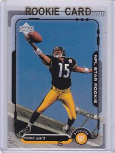 Hines Ward Rookie Card Upper Deck Star Rc Football Pittsburgh